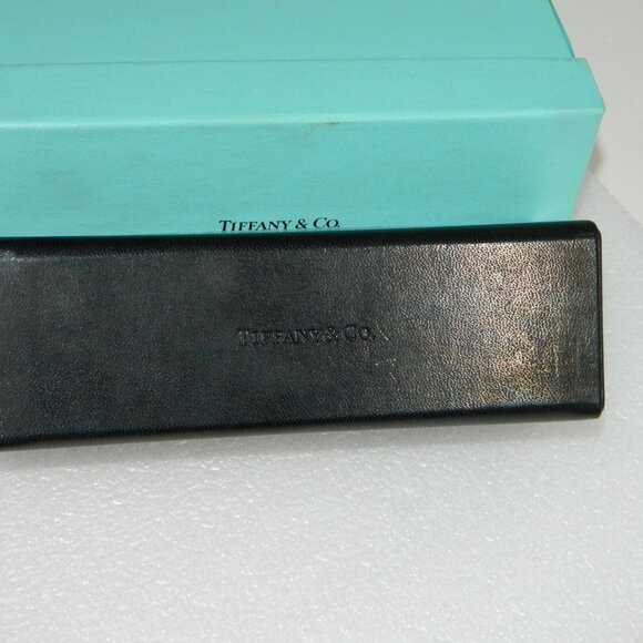 Tiffany & Co Designer Silver Glasses Frames w/ Diamond Nautical Wheel Design - Picture 13 of 15